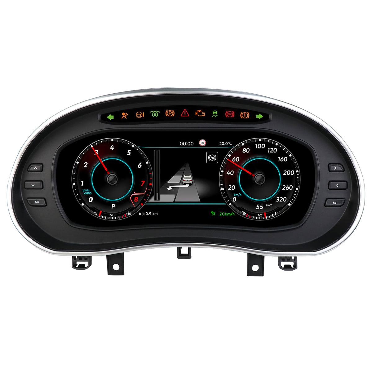 Дигитално табло 10.25″ за Volkswagen Polo IV 2002–2009 — изглед 3