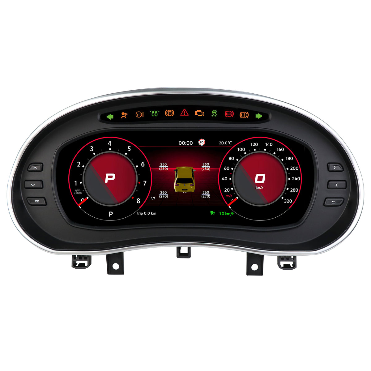 Дигитално табло 10.25″ за Volkswagen Polo IV 2002–2009 — изглед 5