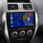 Fiat Sedici 2005 - 2014 – Android мултимедия с CarPlay, GPS навигация и Bluetooth – GPS навигация след монтаж