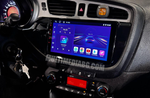 Монтирана Android мултимедия за KIA CEED – реален изглед в автомобила – изглед 1