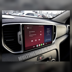 KIA Sportage 4 2016-2018 – Android мултимедия с CarPlay, GPS навигация и Bluetooth – реална инсталация в автомобила