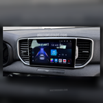KIA Sportage 4 2016-2018 – Android мултимедия с CarPlay, GPS навигация и Bluetooth – реална инсталация в автомобила