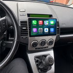 Mazda 5 2005-2010 – Android мултимедия с CarPlay, GPS навигация и Bluetooth – реална инсталация в автомобила