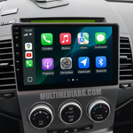Mazda 5 2005-2010 – Android мултимедия с CarPlay, GPS навигация и Bluetooth – реална инсталация в автомобила