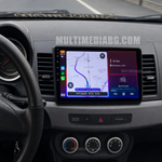 Mitsubishi Lancer 2 (2007-2017) – Android мултимедия с CarPlay, GPS навигация и Bluetooth – GPS навигация след монтаж