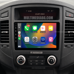 Mitsubishi Pajero 4 2006-2014 – Android мултимедия с CarPlay, GPS навигация и Bluetooth – Apple CarPlay след монтаж