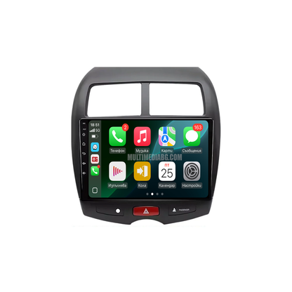 Mitsubishi Peugeot 4008 2010 - 2016 – Android мултимедия с CarPlay, GPS навигация и Bluetooth – GPS навигация след монтаж
