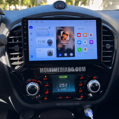 Nissan Juke 2010-2014 – Android мултимедия с CarPlay, GPS навигация и Bluetooth – Android приложения след монтаж
