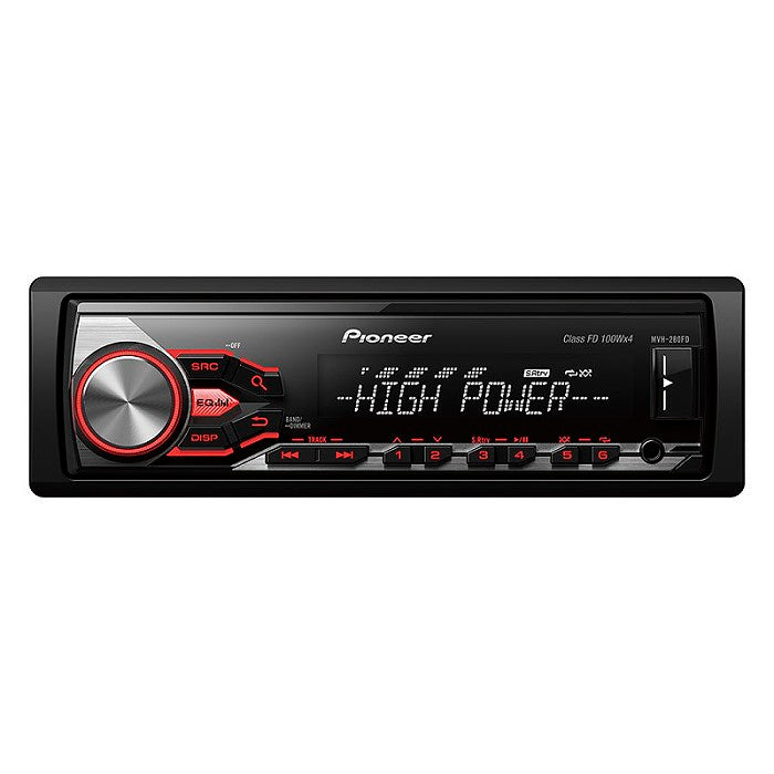 Pioneer MVH-280FD Class FD 100W x 4