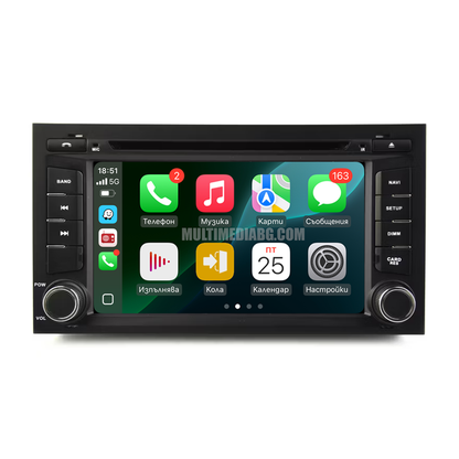 Seat Leon MK3 2012-2018 7" – Android мултимедия с CarPlay, GPS навигация и Bluetooth – GPS навигация след монтаж