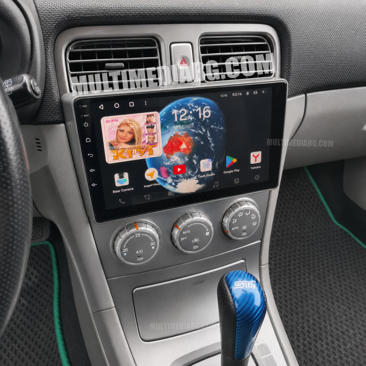 Subaru Forester 2002-2008 – Android мултимедия с CarPlay, GPS навигация и Bluetooth – Android приложения след монтаж