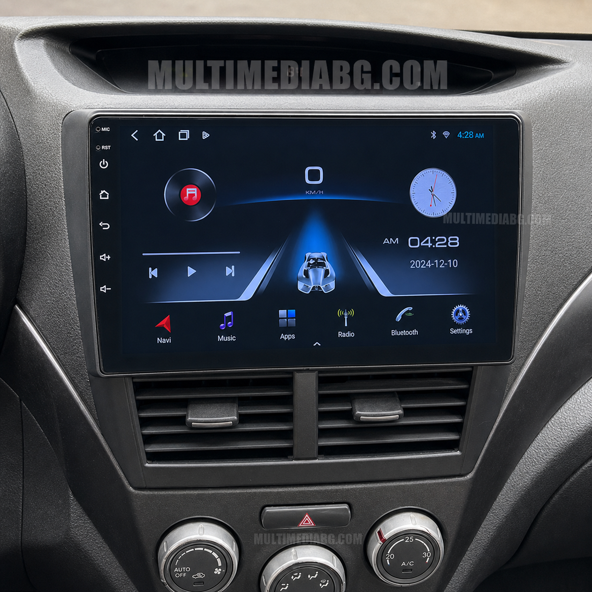 Subaru Impreza 2008 - 2011 – Android мултимедия с CarPlay, GPS навигация и Bluetooth – Android приложения след монтаж