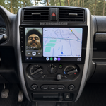 Suzuki Jimny 3 2005-2019 – Android мултимедия с CarPlay, GPS навигация и Bluetooth – GPS навигация след монтаж