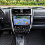 Suzuki Jimny 3 2005-2019 – Android мултимедия с CarPlay, GPS навигация и Bluetooth – камера за задно виждане след монтаж