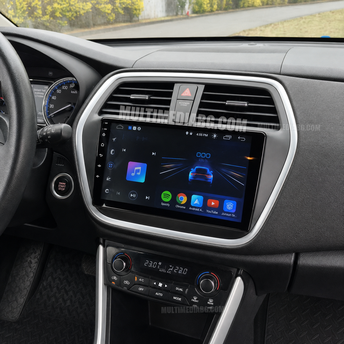 Suzuki S-Cross 2012-2017 – Android мултимедия с CarPlay, GPS навигация и Bluetooth – Android приложения след монтаж