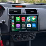 Suzuki Swift 2003-2010 – Android мултимедия с CarPlay, GPS навигация и Bluetooth – реална инсталация в автомобила