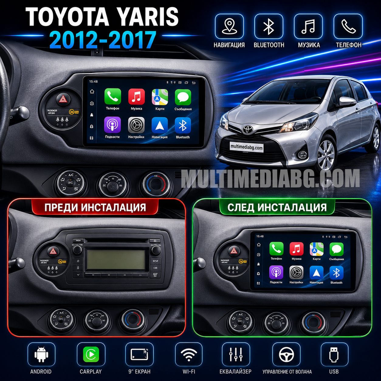 Toyota Yaris 2012-2017