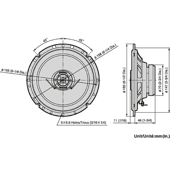 Pioneer TS-1702i