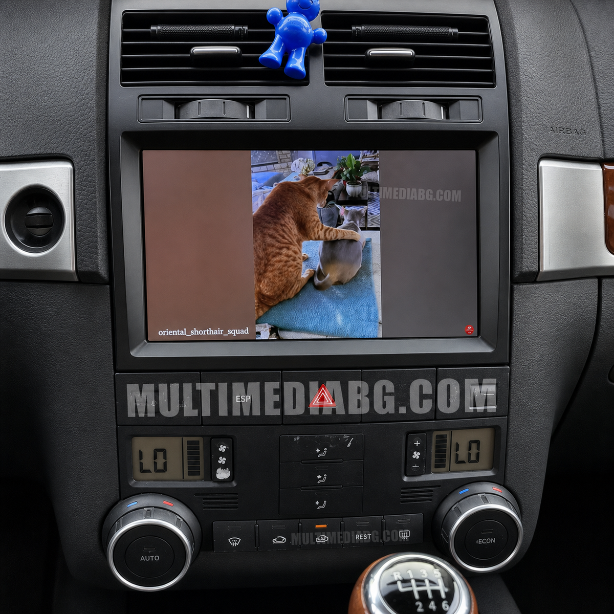Volkswagen Touareg 2002-2010 – Android мултимедия с CarPlay, GPS навигация и Bluetooth – реална инсталация в автомобила